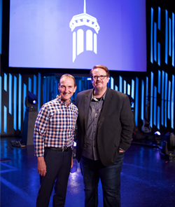 Rick Blackwood with me at Christ Fellowship Miami Rick Blackwood with me at Christ Fellowship Miami