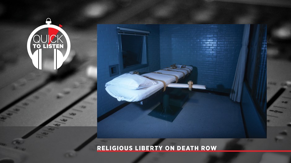 When the Government Bans Chaplains from Execution Chambers