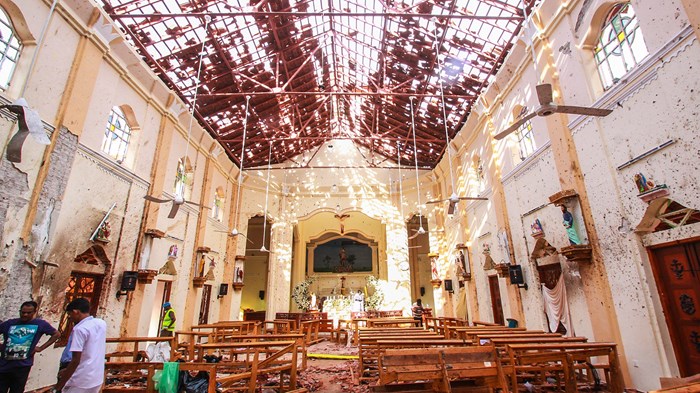 Easter Suicide Bombings Kill 290 at Sri Lankan Churches and Hotels