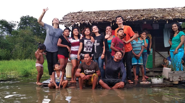 The Paumarí live on the Purus River, a tributary of the Amazon.