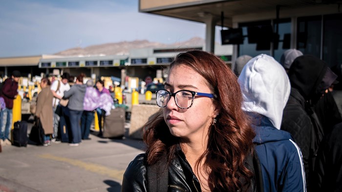 Immigrant youth commonly feel stuck between two worlds - and as if they might be rejected by either of them at any moment. Immigrant youth commonly feel stuck between two worlds - and as if they might be rejected by either of them at any moment.