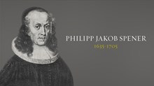 Philipp Jakob Spener Philipp Jakob Spener