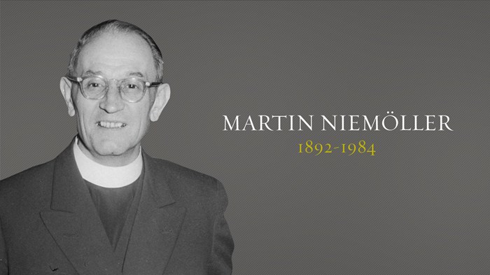 Martin Niemöller Martin Niemöller