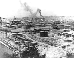 Standard Oil Refinery No. 1 in Cleveland, Ohio, 1897 Standard Oil Refinery No. 1 in Cleveland, Ohio, 1897