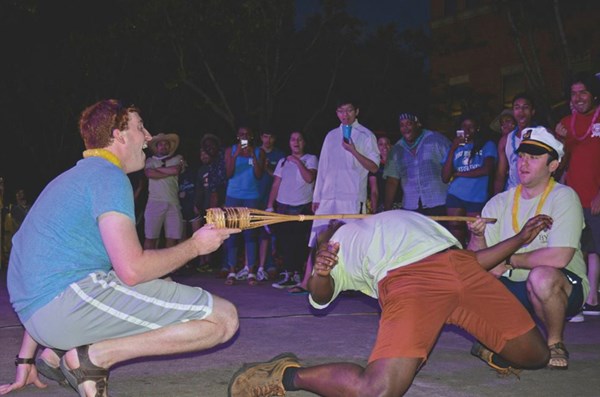 Beta Upsilon Chi’s 2015 Island Party at Houston Baptist University 