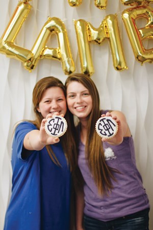 Sigma Phi Lambda sisters at Texas Christian University