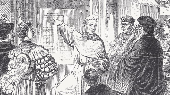 1517 Luther Posts the 95 Theses