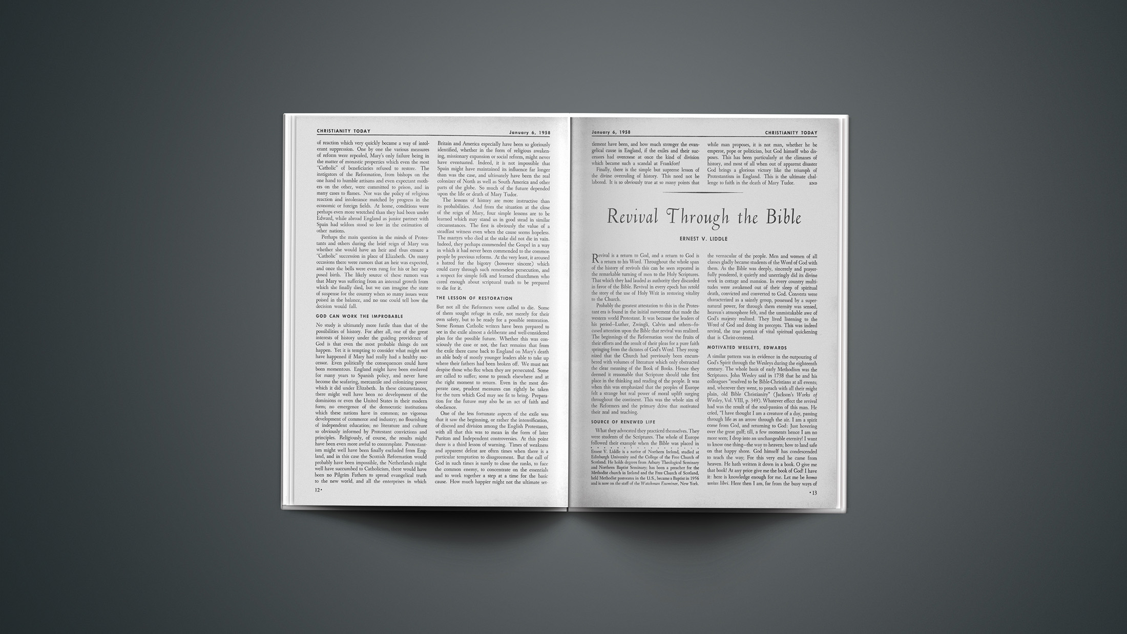 Revival through the Bible | Christianity Today