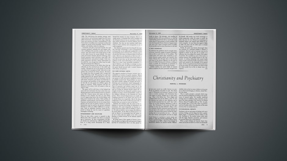Christianity and Psychiatry
