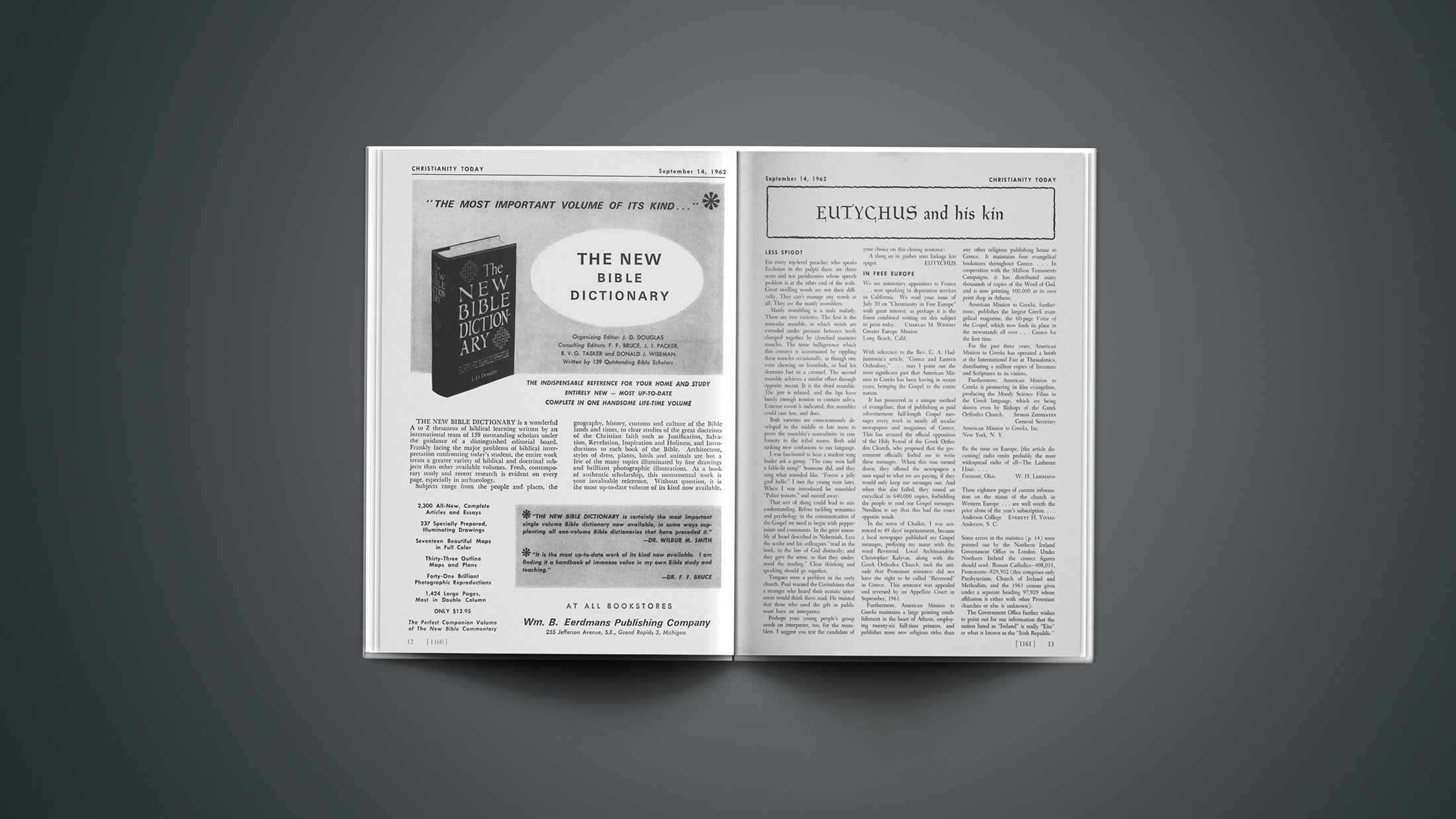 Eutychus and His Kin: September 14, 1962 | Christianity Today
