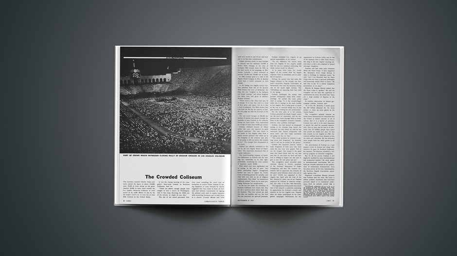 Evangelism: The Crowded Coliseum