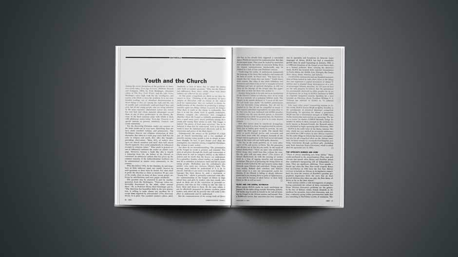 Youth and the Church
