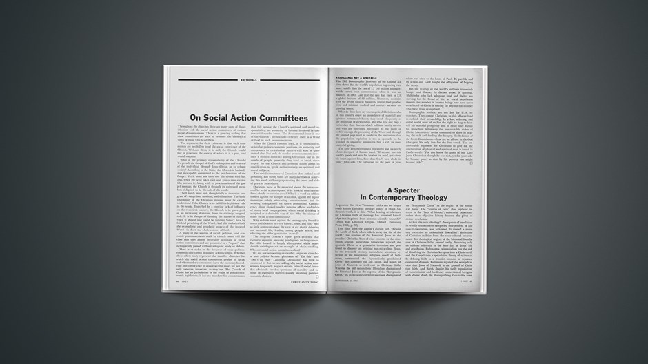 On Social Action Committees