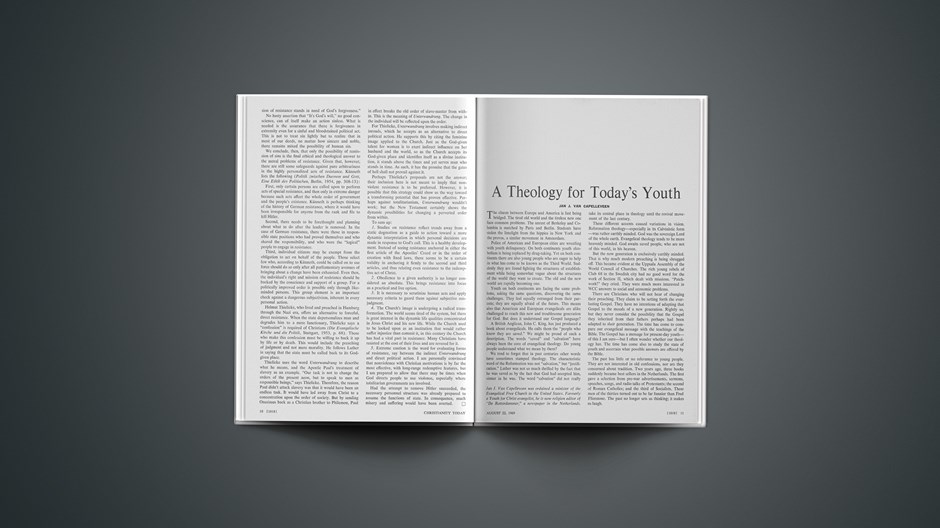 A Theology for Today’s Youth