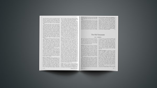 The Bible As A Whole The Old Testament Christianity Today
