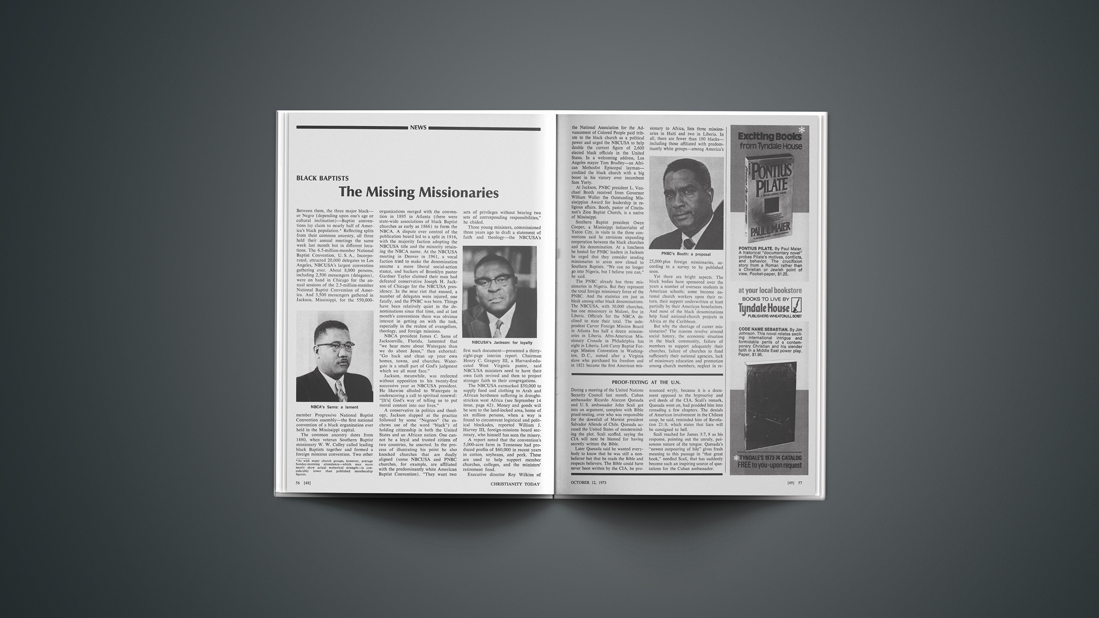 Book Briefs: October 12, 1973 | Christianity Today