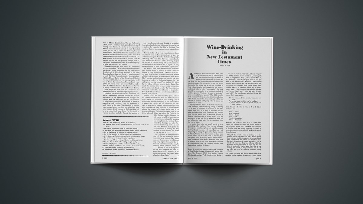 WineDrinking in New Testament Times Christianity Today